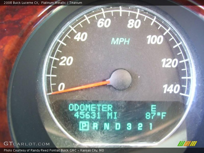 Platinum Metallic / Titanium 2008 Buick Lucerne CX