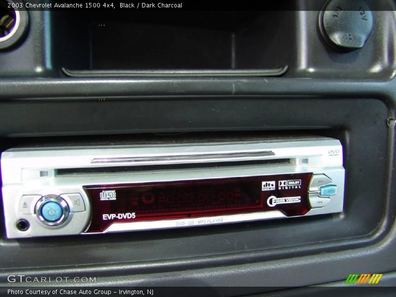 Black / Dark Charcoal 2003 Chevrolet Avalanche 1500 4x4