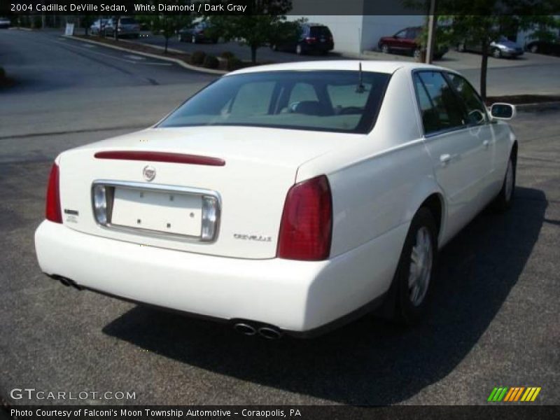 White Diamond / Dark Gray 2004 Cadillac DeVille Sedan
