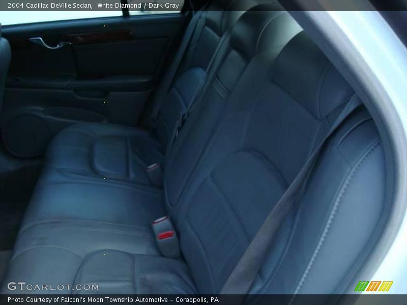 White Diamond / Dark Gray 2004 Cadillac DeVille Sedan