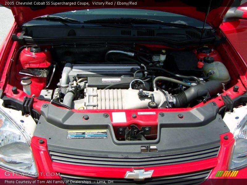 Victory Red / Ebony/Red 2005 Chevrolet Cobalt SS Supercharged Coupe