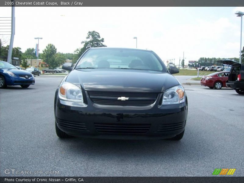 Black / Gray 2005 Chevrolet Cobalt Coupe