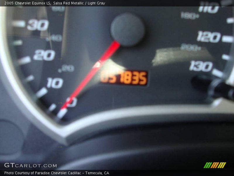 Salsa Red Metallic / Light Gray 2005 Chevrolet Equinox LS