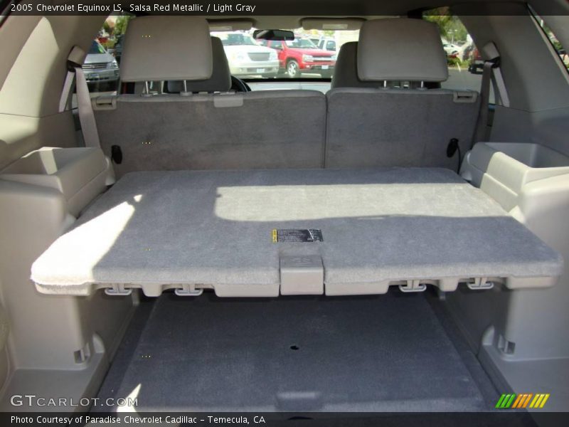 Salsa Red Metallic / Light Gray 2005 Chevrolet Equinox LS