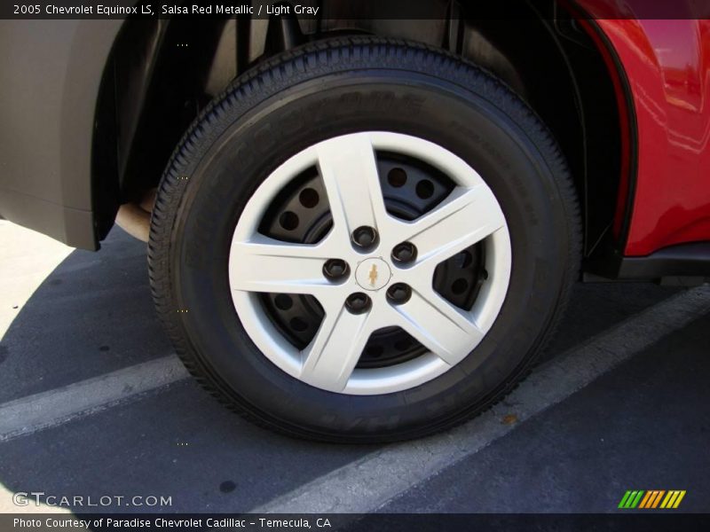 Salsa Red Metallic / Light Gray 2005 Chevrolet Equinox LS