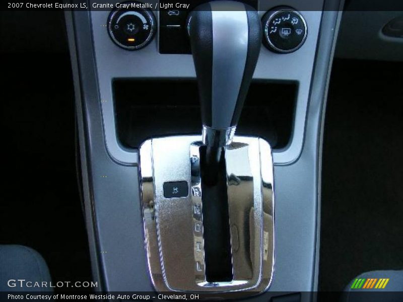 Granite Gray Metallic / Light Gray 2007 Chevrolet Equinox LS
