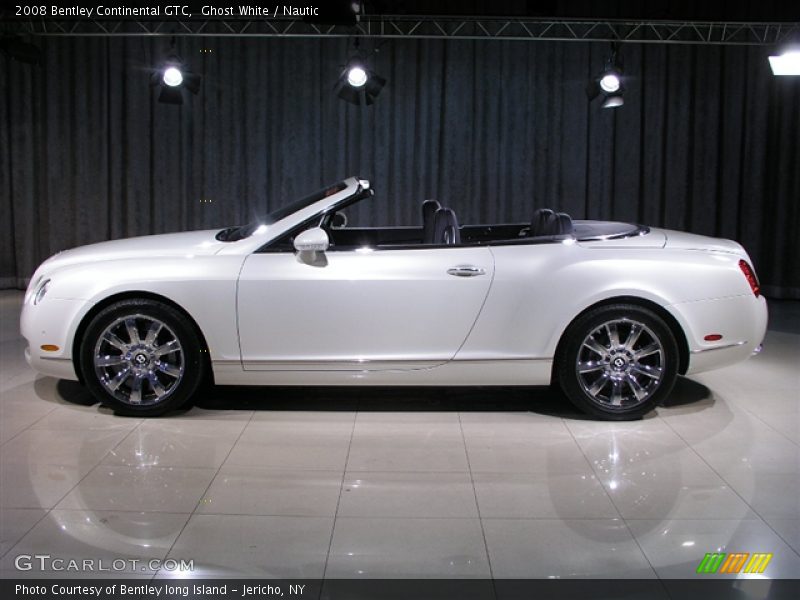 Profile Photo of 2008 Bentley Continental GT Convertible in Ghost White Pearlescent - 2008 Bentley Continental GTC 