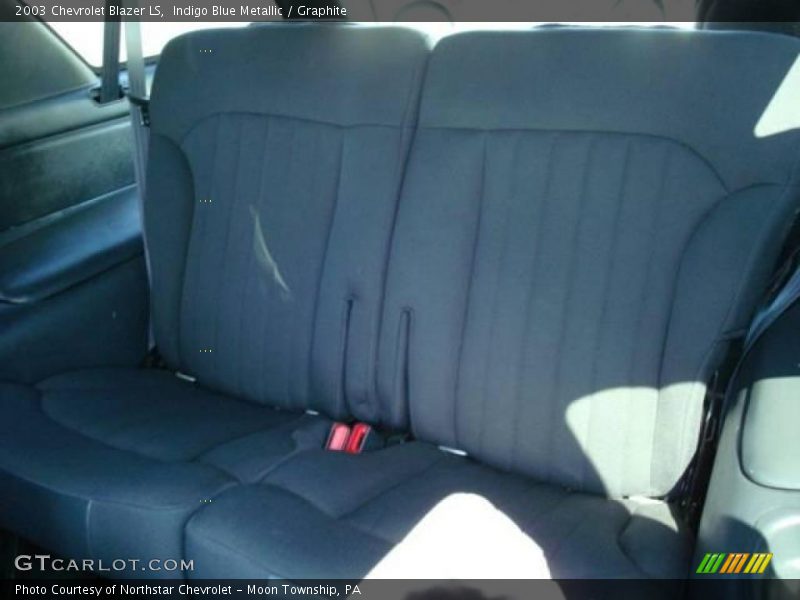 Indigo Blue Metallic / Graphite 2003 Chevrolet Blazer LS