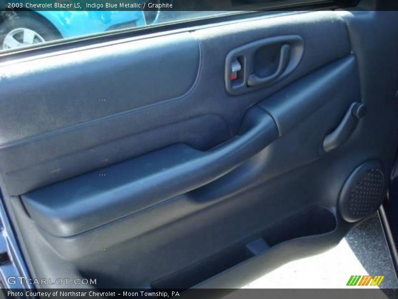 Indigo Blue Metallic / Graphite 2003 Chevrolet Blazer LS