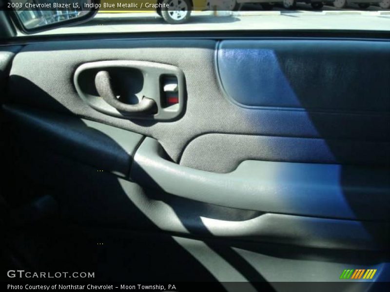 Indigo Blue Metallic / Graphite 2003 Chevrolet Blazer LS