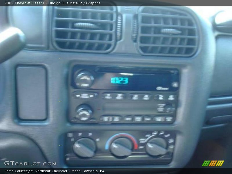 Indigo Blue Metallic / Graphite 2003 Chevrolet Blazer LS