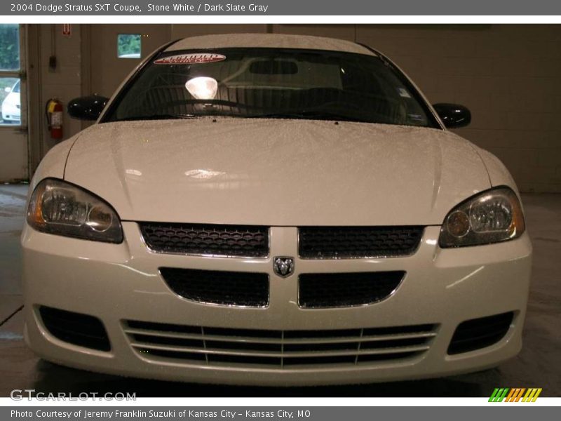Stone White / Dark Slate Gray 2004 Dodge Stratus SXT Coupe