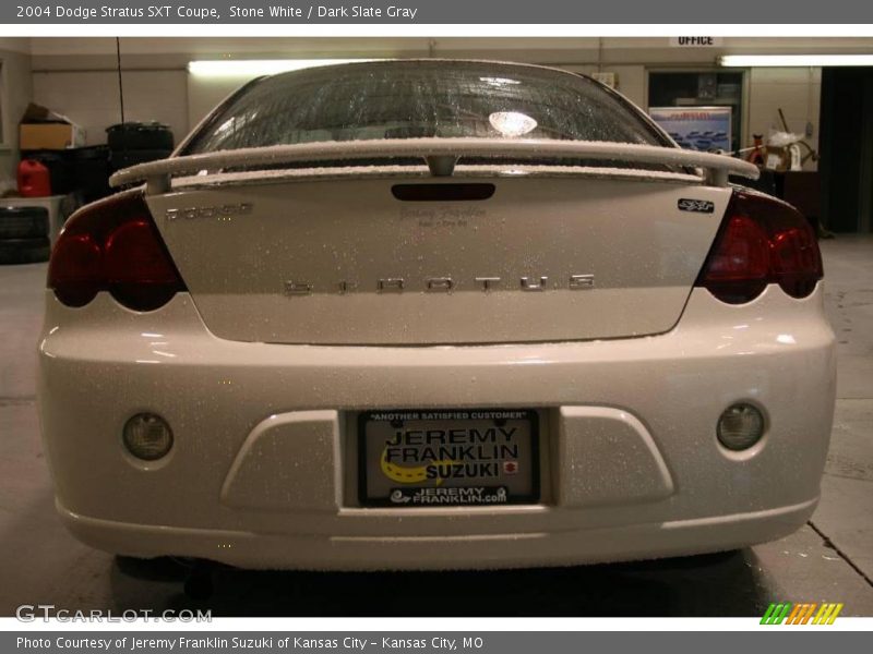 Stone White / Dark Slate Gray 2004 Dodge Stratus SXT Coupe