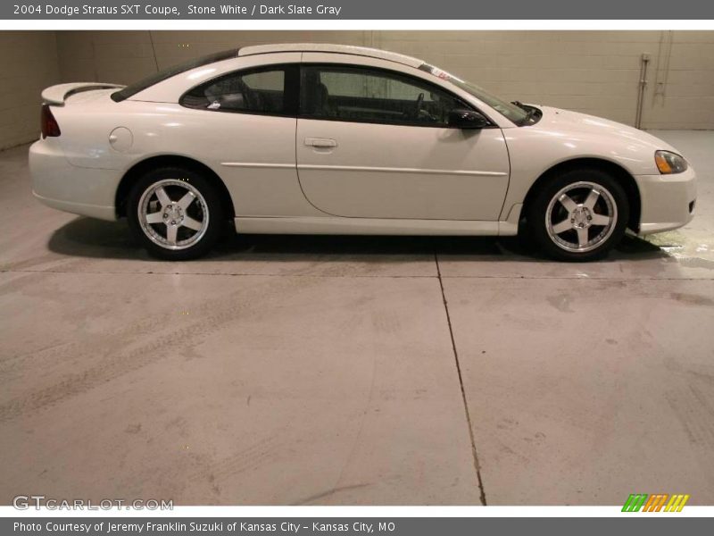Stone White / Dark Slate Gray 2004 Dodge Stratus SXT Coupe