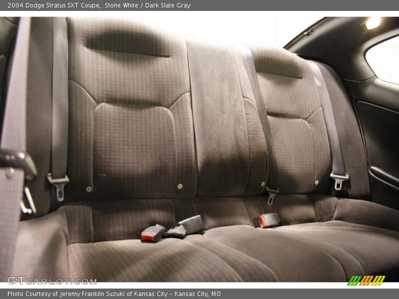 Stone White / Dark Slate Gray 2004 Dodge Stratus SXT Coupe