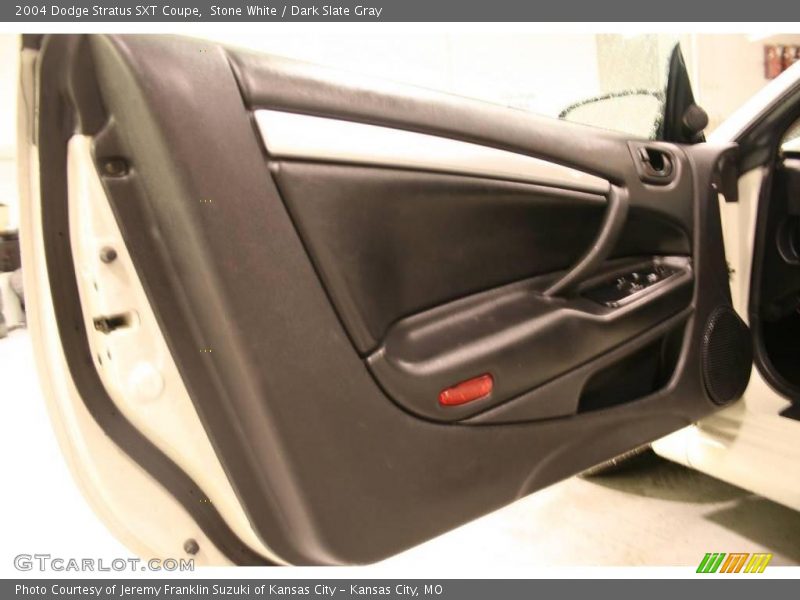 Stone White / Dark Slate Gray 2004 Dodge Stratus SXT Coupe