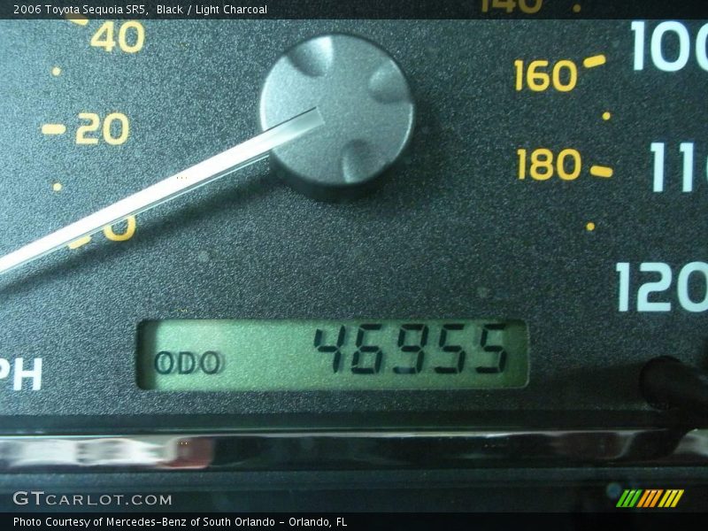 Black / Light Charcoal 2006 Toyota Sequoia SR5