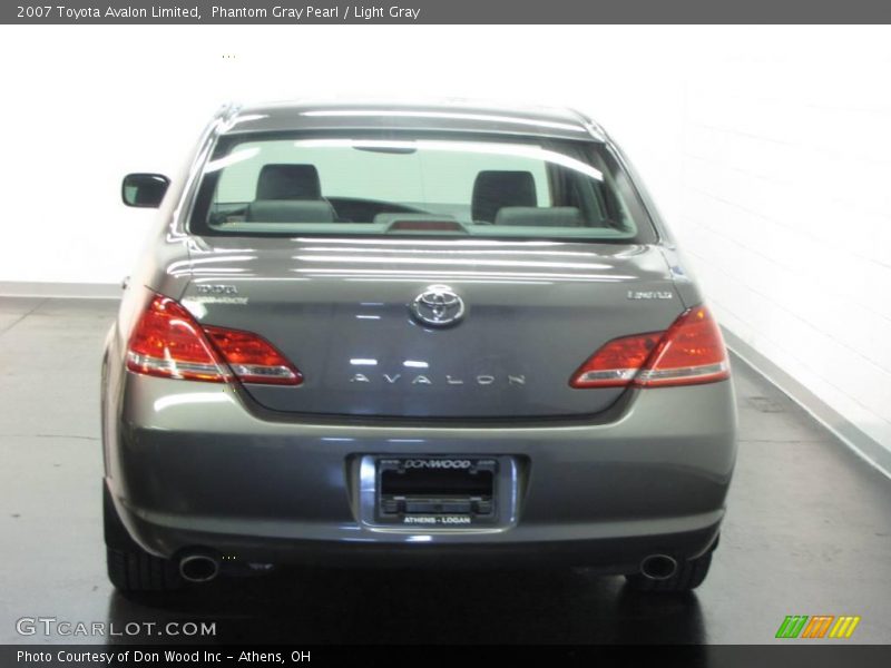 Phantom Gray Pearl / Light Gray 2007 Toyota Avalon Limited