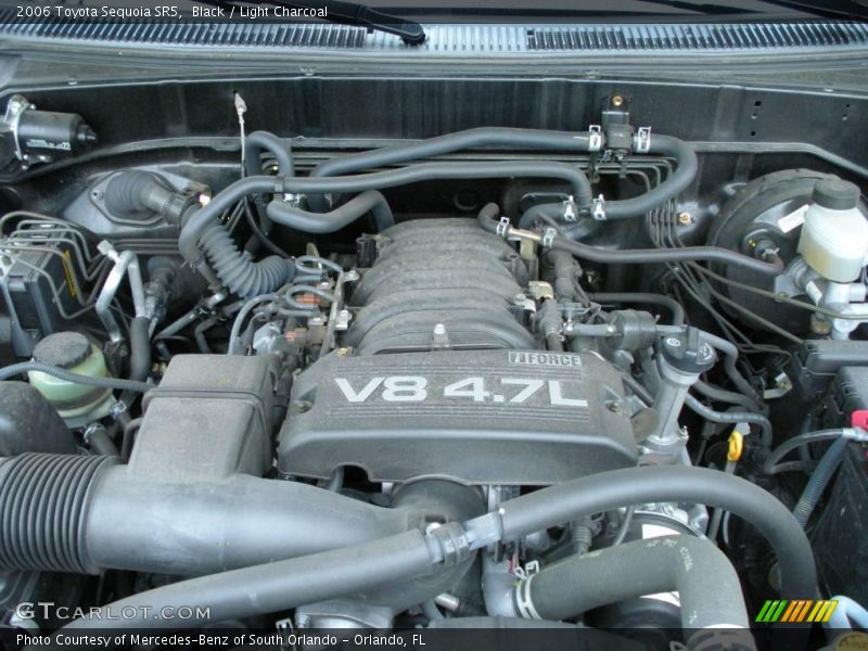 Black / Light Charcoal 2006 Toyota Sequoia SR5
