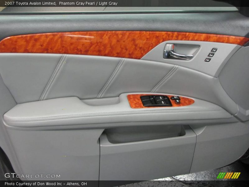 Phantom Gray Pearl / Light Gray 2007 Toyota Avalon Limited