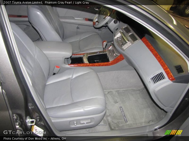 Phantom Gray Pearl / Light Gray 2007 Toyota Avalon Limited