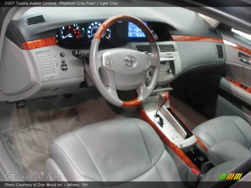 Phantom Gray Pearl / Light Gray 2007 Toyota Avalon Limited