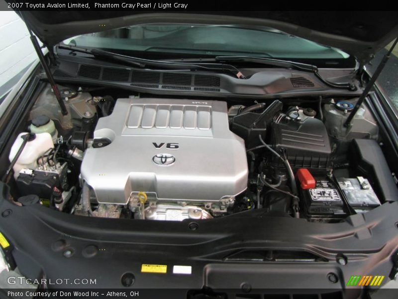 Phantom Gray Pearl / Light Gray 2007 Toyota Avalon Limited