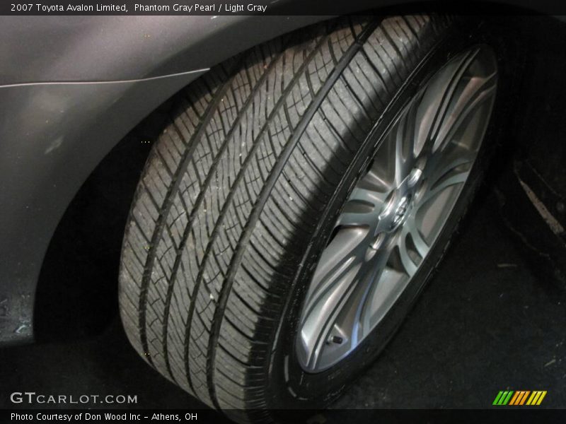 Phantom Gray Pearl / Light Gray 2007 Toyota Avalon Limited