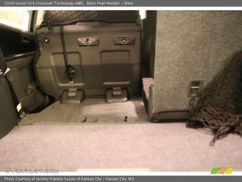 Black Pearl Metallic / Black 2009 Suzuki SX4 Crossover Technology AWD