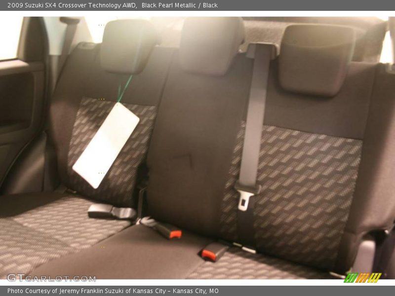 Black Pearl Metallic / Black 2009 Suzuki SX4 Crossover Technology AWD