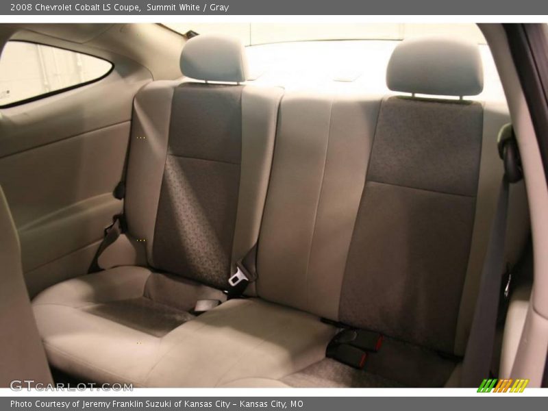 Summit White / Gray 2008 Chevrolet Cobalt LS Coupe
