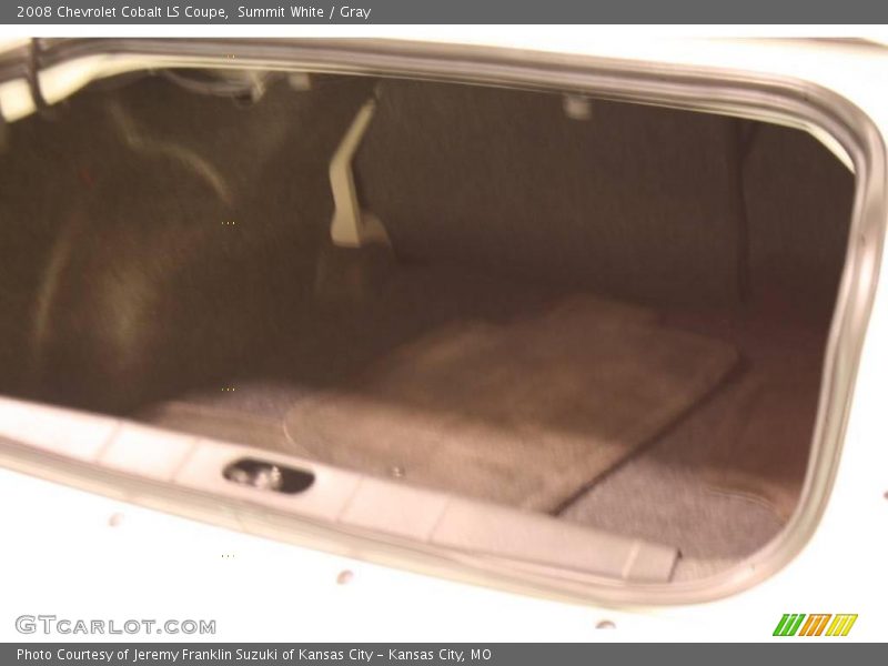 Summit White / Gray 2008 Chevrolet Cobalt LS Coupe