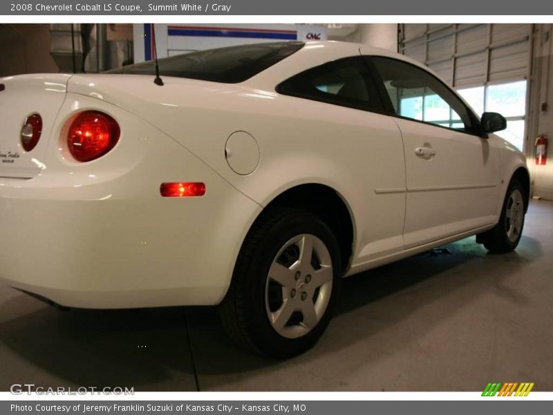 Summit White / Gray 2008 Chevrolet Cobalt LS Coupe