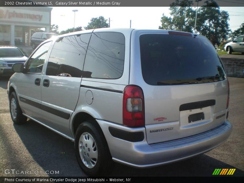 Galaxy Silver Metallic / Medium Gray 2002 Chevrolet Venture LS