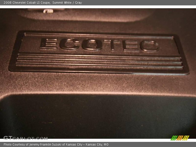 Summit White / Gray 2008 Chevrolet Cobalt LS Coupe