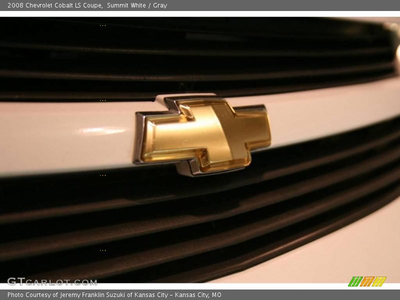 Summit White / Gray 2008 Chevrolet Cobalt LS Coupe