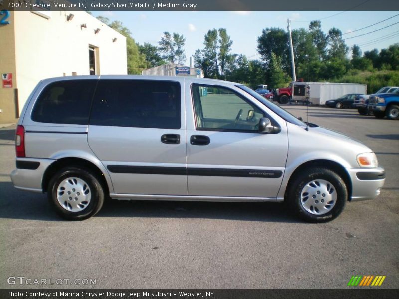 Galaxy Silver Metallic / Medium Gray 2002 Chevrolet Venture LS