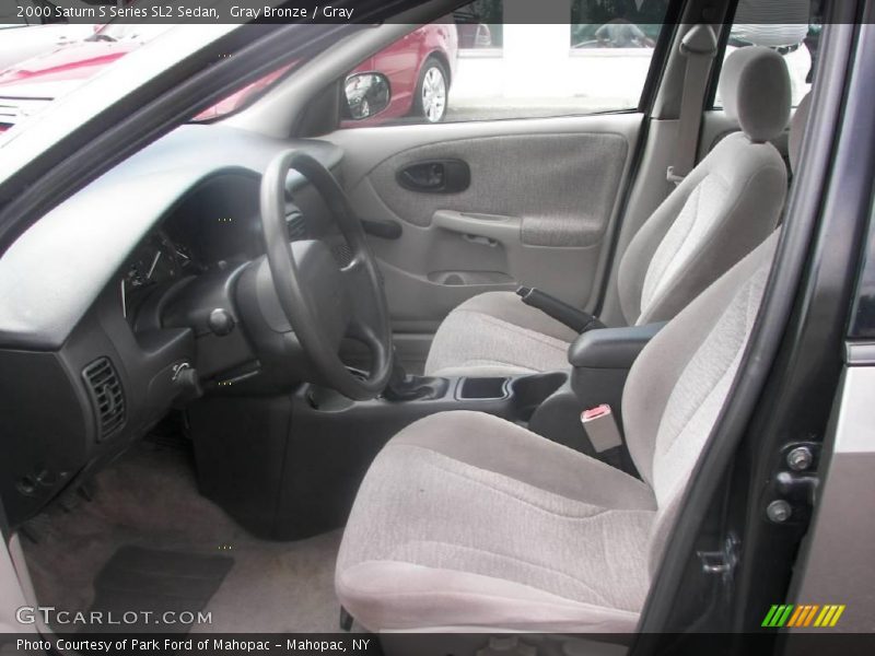 Gray Bronze / Gray 2000 Saturn S Series SL2 Sedan