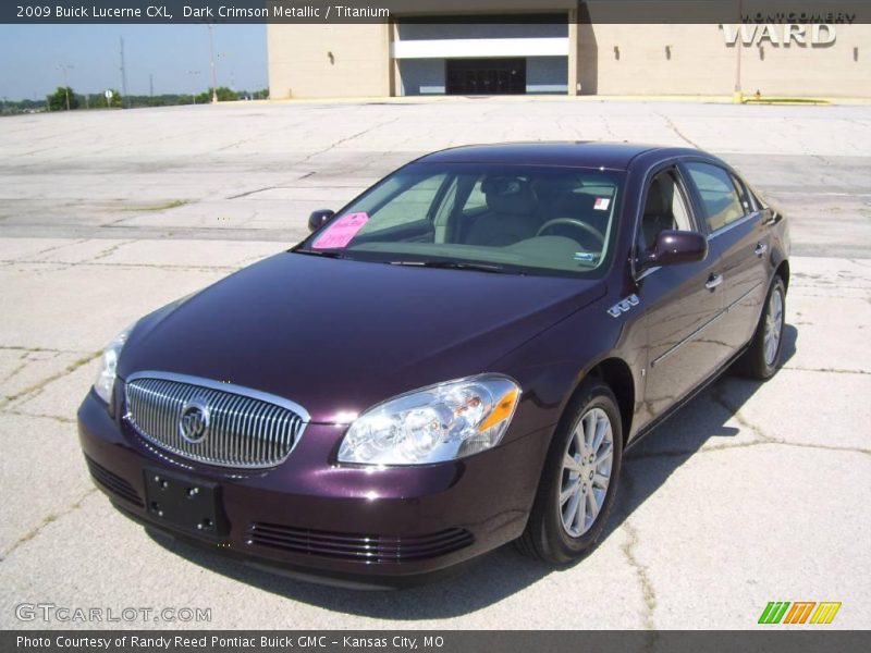 Dark Crimson Metallic / Titanium 2009 Buick Lucerne CXL