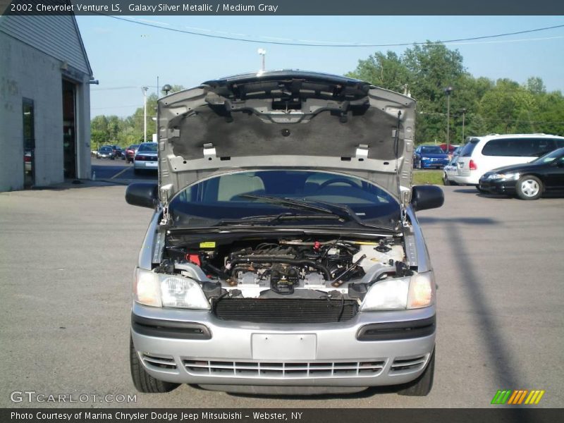 Galaxy Silver Metallic / Medium Gray 2002 Chevrolet Venture LS