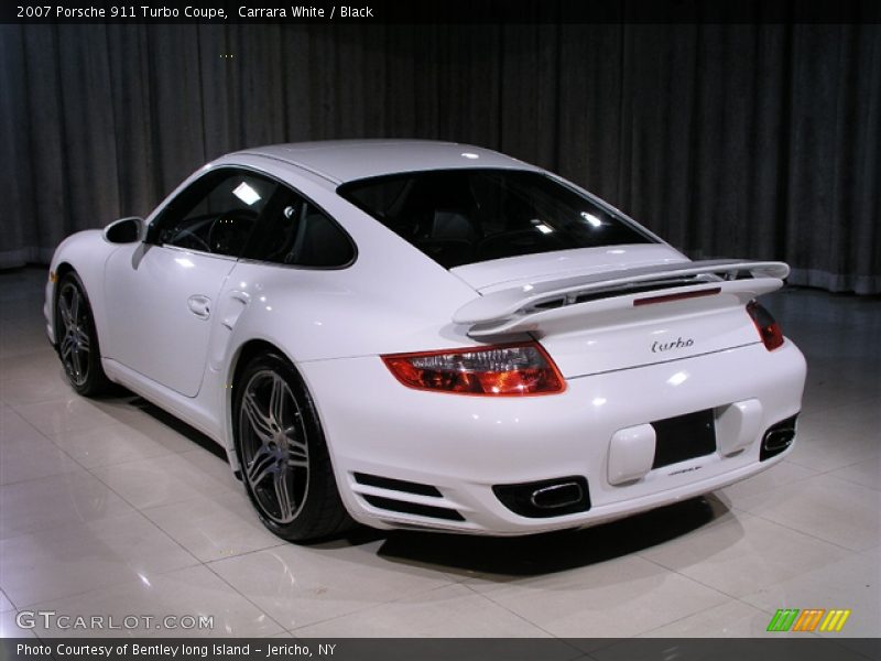 Carrara White / Black 2007 Porsche 911 Turbo Coupe