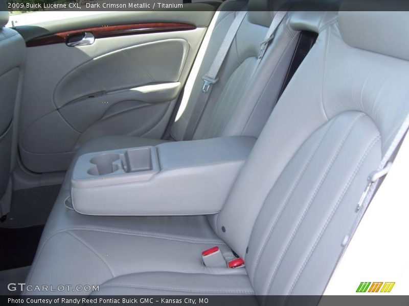 Dark Crimson Metallic / Titanium 2009 Buick Lucerne CXL