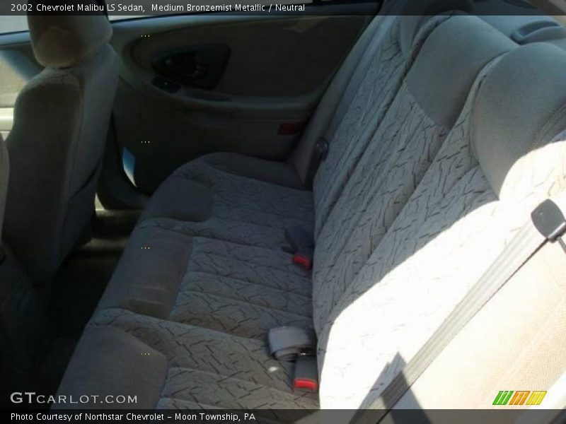 Medium Bronzemist Metallic / Neutral 2002 Chevrolet Malibu LS Sedan