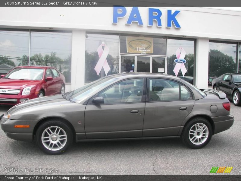 Gray Bronze / Gray 2000 Saturn S Series SL2 Sedan