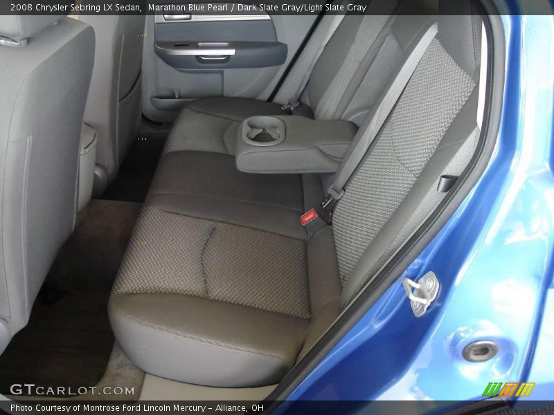 Marathon Blue Pearl / Dark Slate Gray/Light Slate Gray 2008 Chrysler Sebring LX Sedan