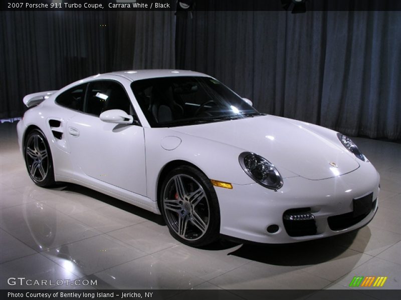 Carrara White / Black 2007 Porsche 911 Turbo Coupe