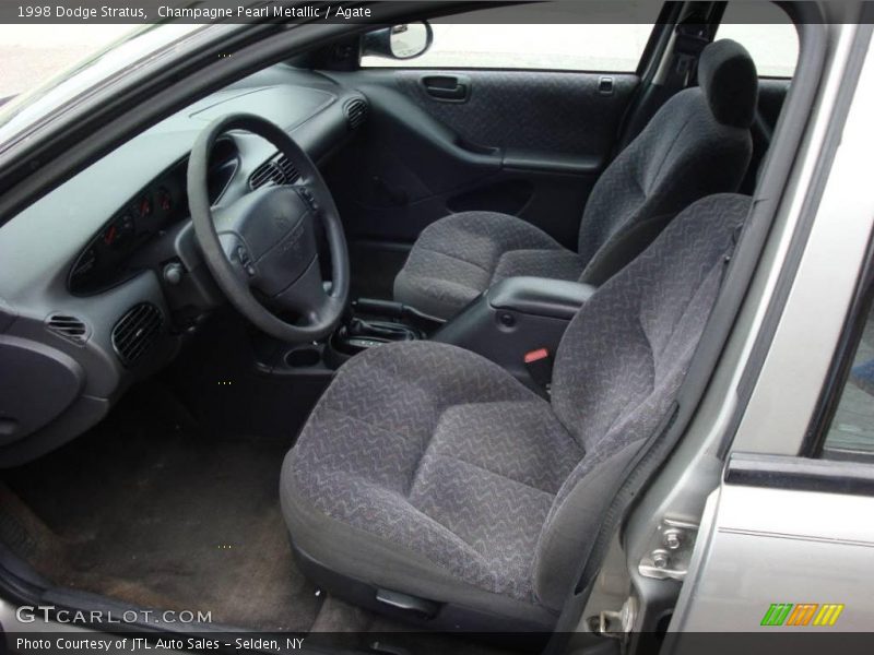 Champagne Pearl Metallic / Agate 1998 Dodge Stratus