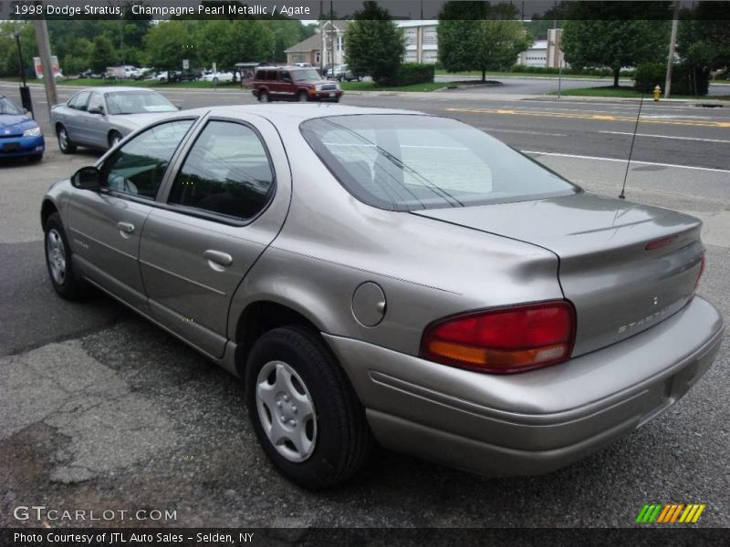 Champagne Pearl Metallic / Agate 1998 Dodge Stratus