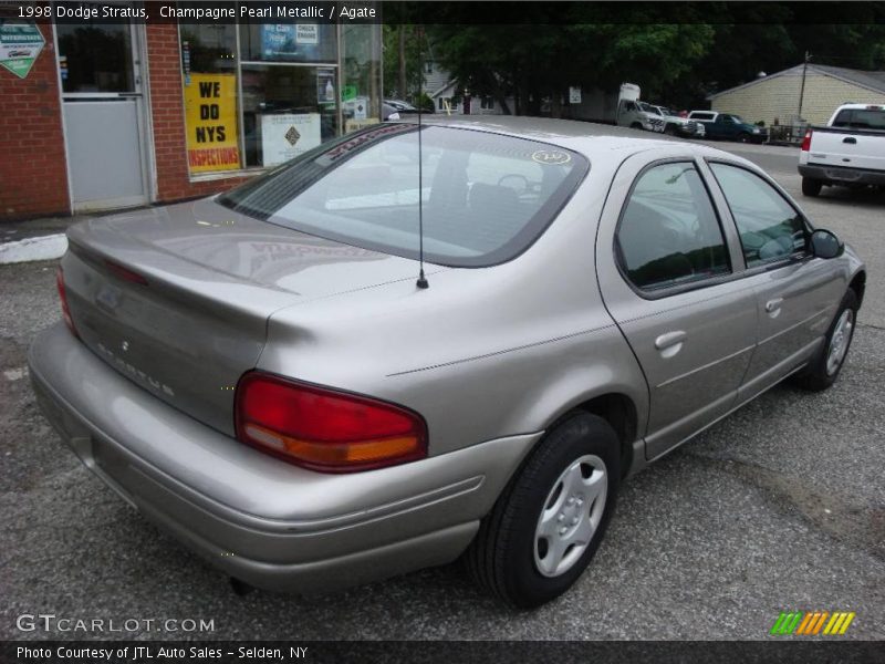 Champagne Pearl Metallic / Agate 1998 Dodge Stratus
