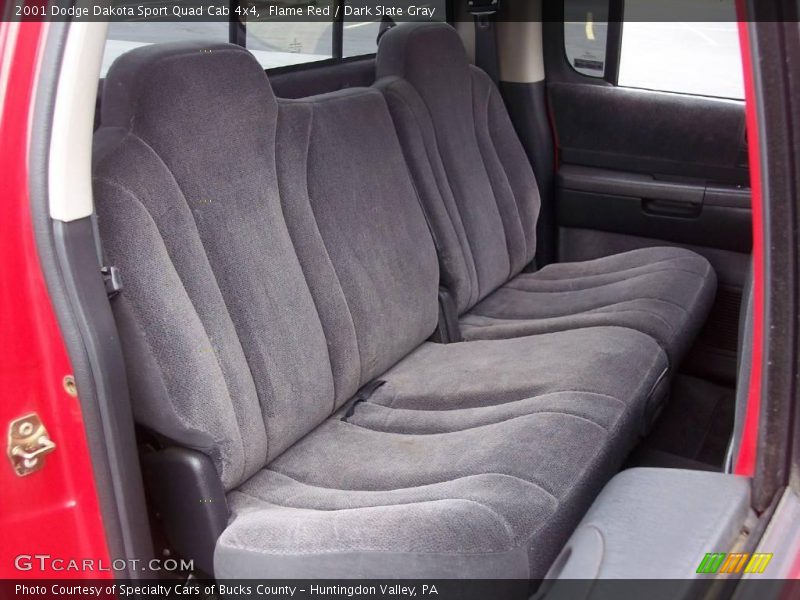 Flame Red / Dark Slate Gray 2001 Dodge Dakota Sport Quad Cab 4x4